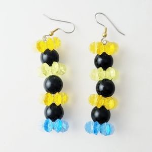 Upcycled Plastic Earrings by Ada
